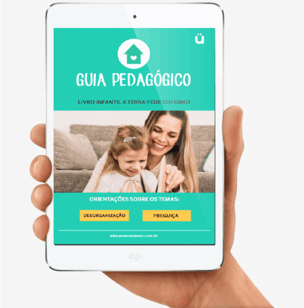 livro infantil A Terra Pede Socorro sobre educação ambiental para crianças