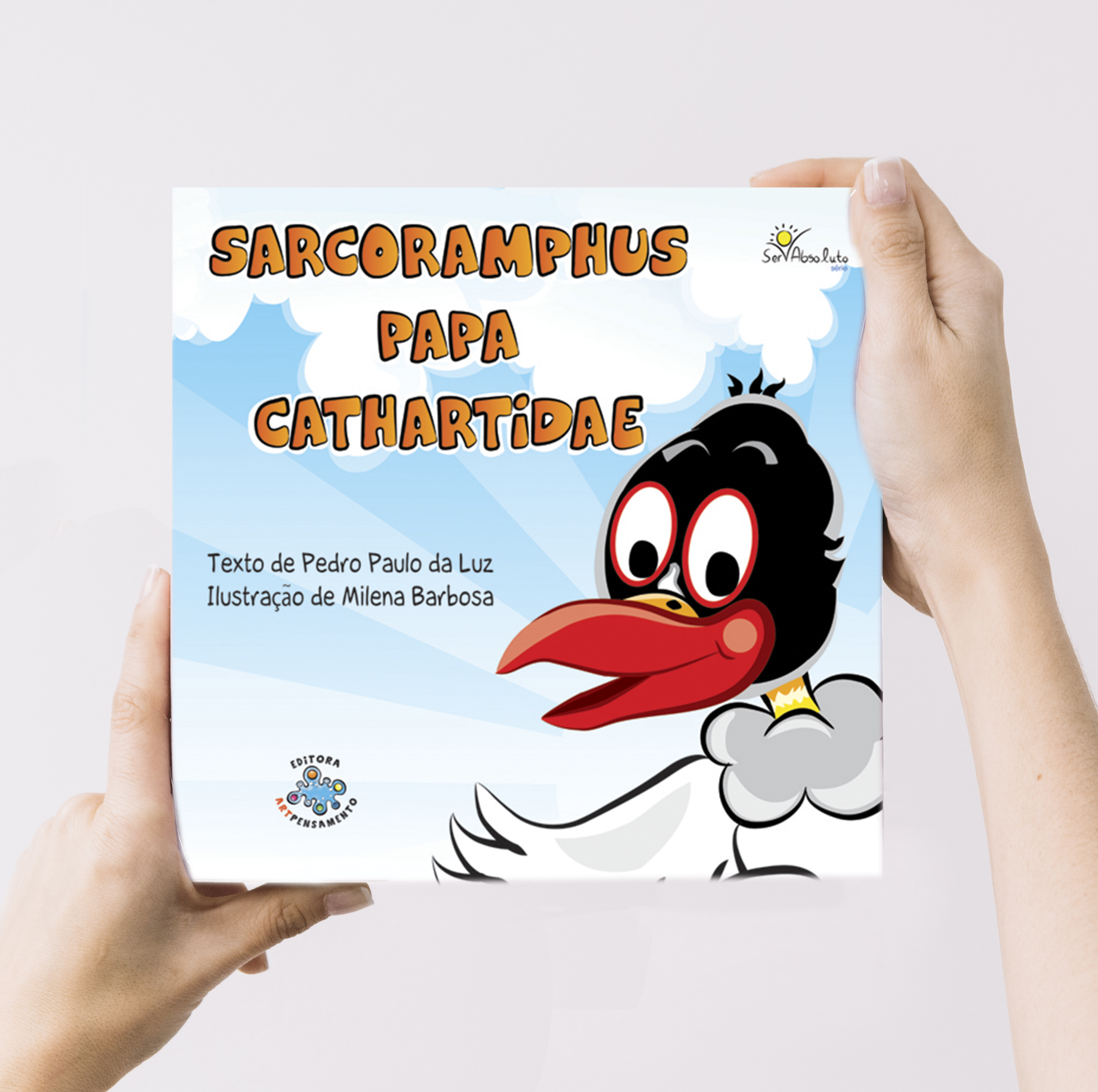 livro infantil Sarcoramphus Papa: O Urubu Desprezado, sobre preconceito e respeito às diferenças