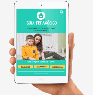 ivro infantil Zequinha, mostrando uma criança interagindo com colegas, abordando inclusão, respeito e amizade