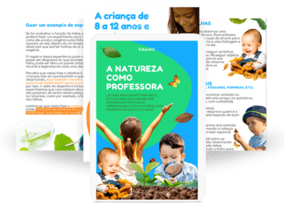 Ebook A Natureza como Professora: Vivências com a Natureza e Método Pestalozzi Sem Precisar de Áreas Verdes