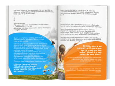 Ebook A Natureza como Professora: Vivências com a Natureza e Método Pestalozzi Sem Precisar de Áreas Verdes