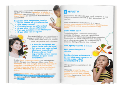 Ebook A Natureza como Professora: Vivências com a Natureza e Método Pestalozzi Sem Precisar de Áreas Verdes