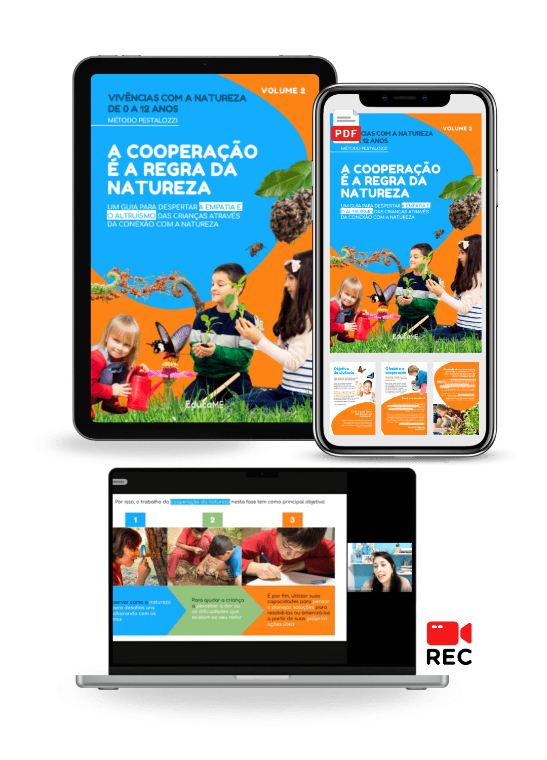 Desperte Empatia e Altruísmo na Infância: Vivências com a Natureza (Ebook + Aula)