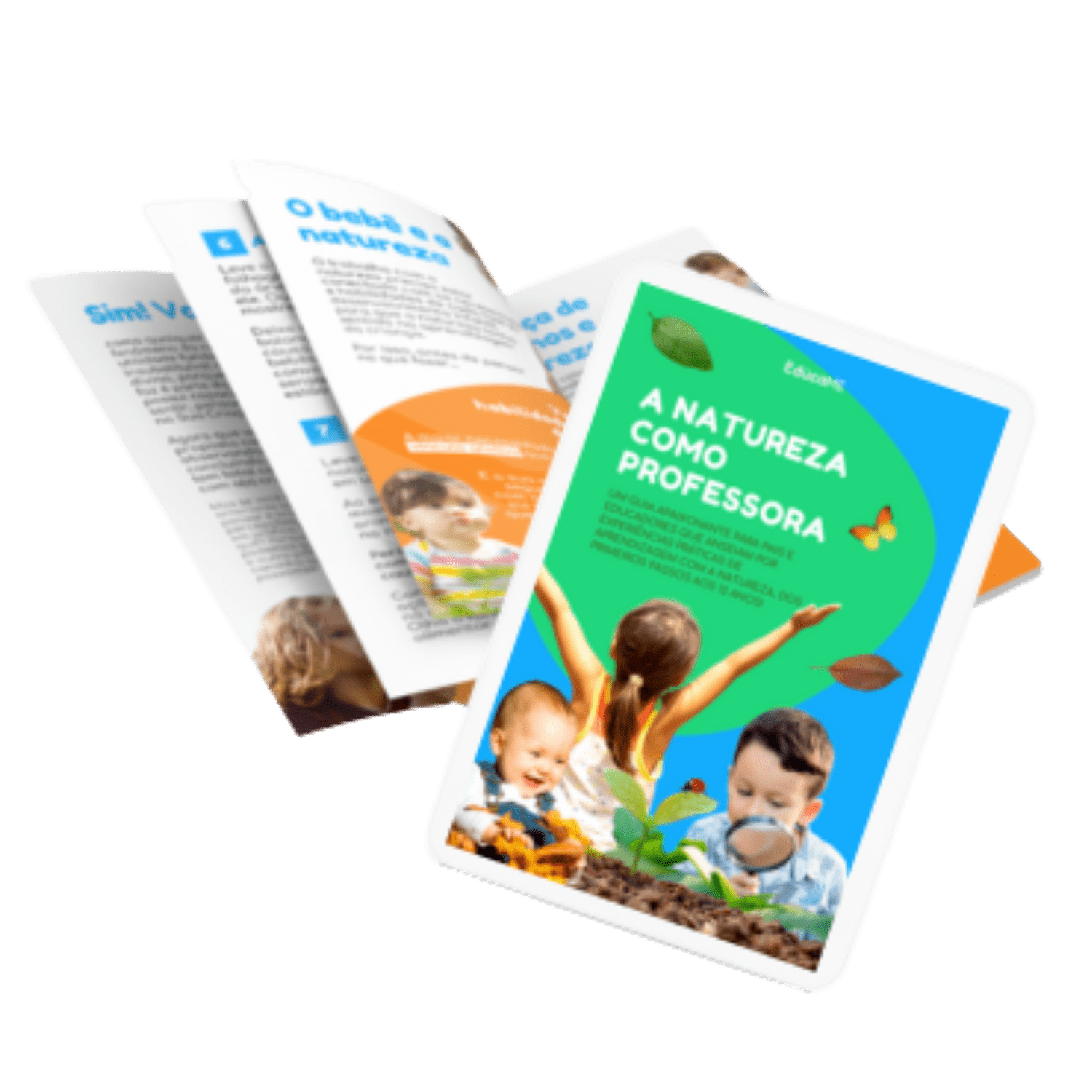 Ebook A Natureza como Professora: Vivências com a Natureza e Método Pestalozzi Sem Precisar de Áreas Verdes